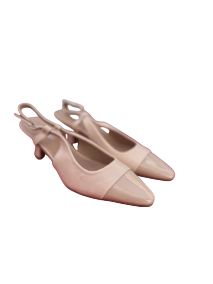 Escarpins bi-matière